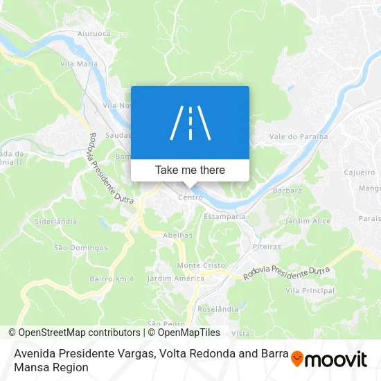 Avenida Presidente Vargas map
