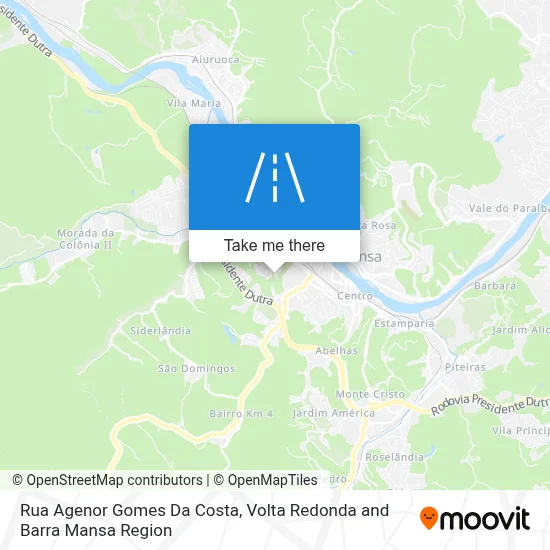 Rua Agenor Gomes Da Costa map