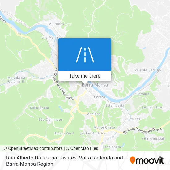 Rua Alberto Da Rocha Tavares map