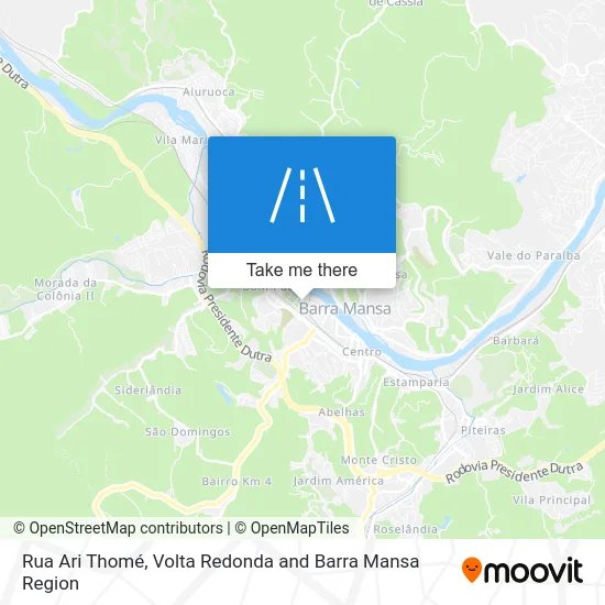 Rua Ari Thomé map