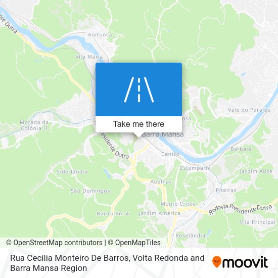 Rua Cecília Monteiro De Barros map