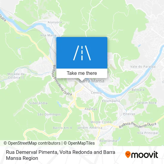 Rua Demerval Pimenta map