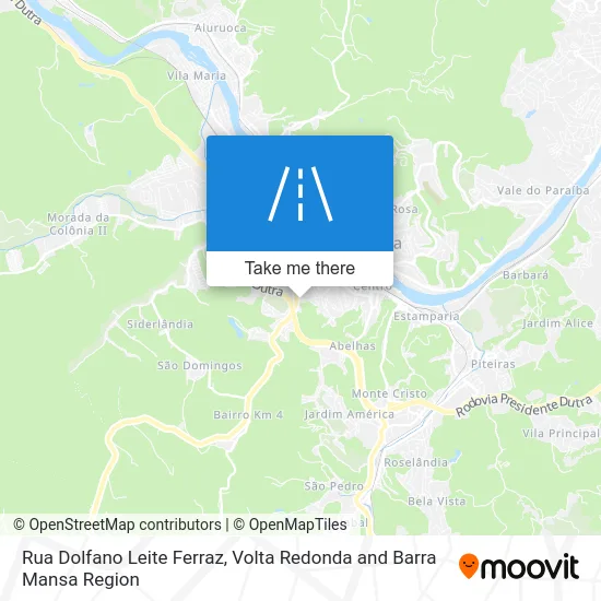 Rua Dolfano Leite Ferraz map