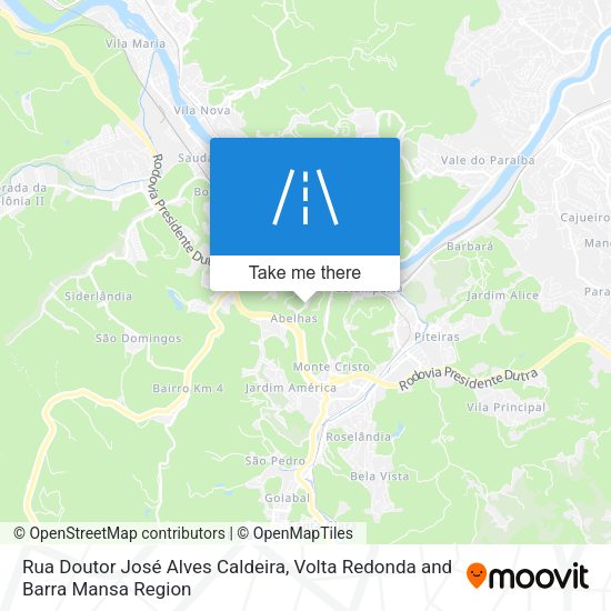 Rua Doutor José Alves Caldeira map