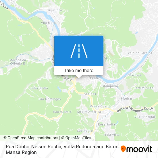 Rua Doutor Nelson Rocha map