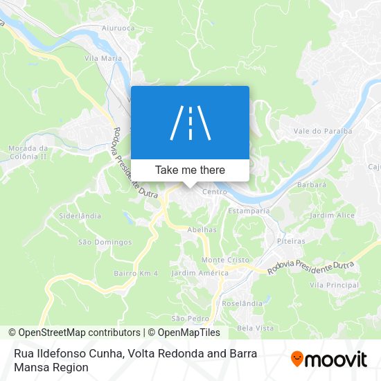 Rua Ildefonso Cunha map