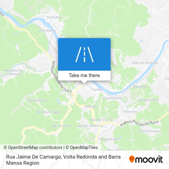 Rua Jaime De Camargo map