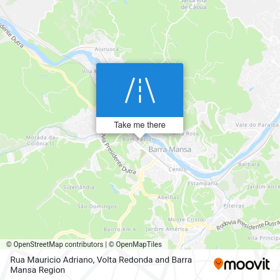 Rua Mauricio Adriano map