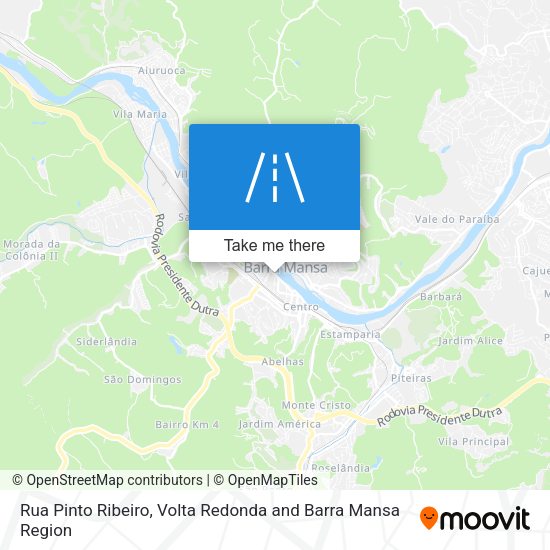 Rua Pinto Ribeiro map