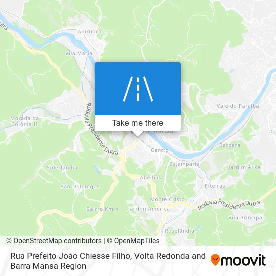 Rua Prefeito João Chiesse Filho map