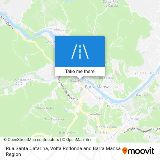 Rua Santa Catarina map