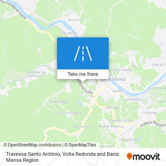 Travessa Santo Antônio map