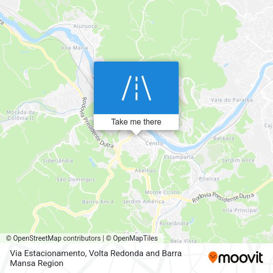 Via Estacionamento map