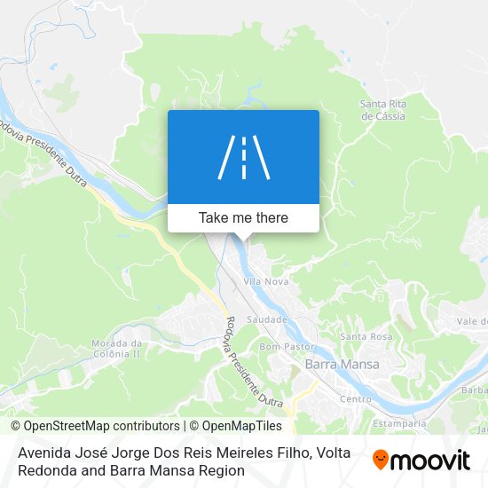 Avenida José Jorge Dos Reis Meireles Filho map