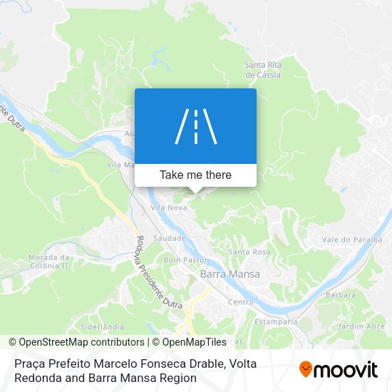 Praça Prefeito Marcelo Fonseca Drable map