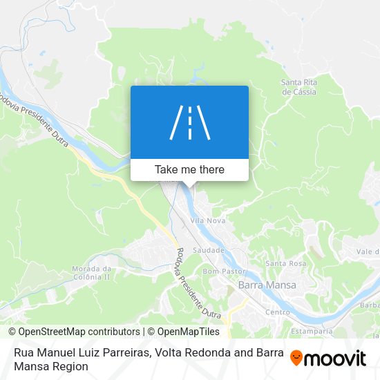 Rua Manuel Luiz Parreiras map