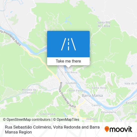 Rua Sebastião Colimério map