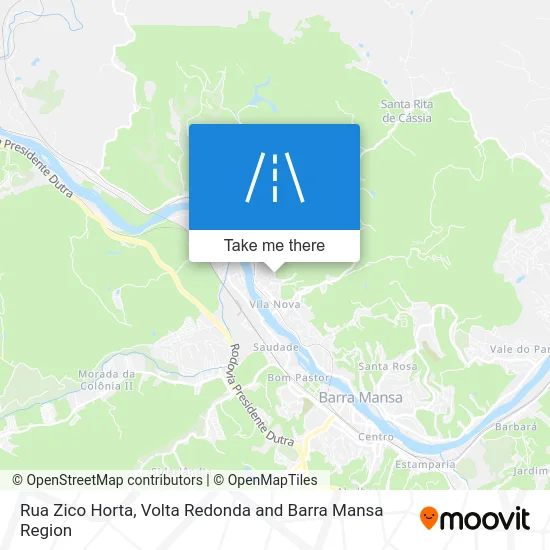 Rua Zico Horta map