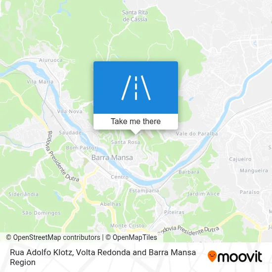 Rua Adolfo Klotz map
