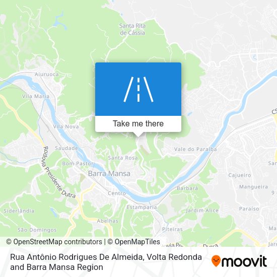 Rua Antônio Rodrigues De Almeida map