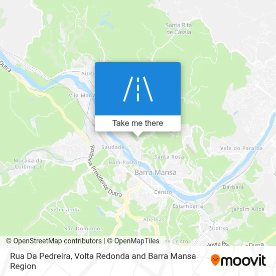 Rua Da Pedreira map