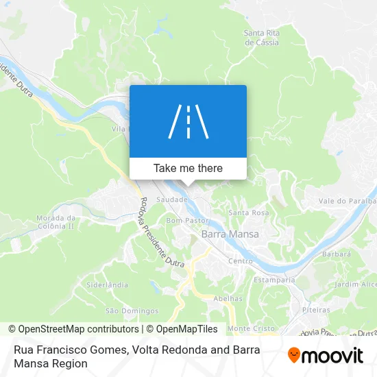 Rua Francisco Gomes map