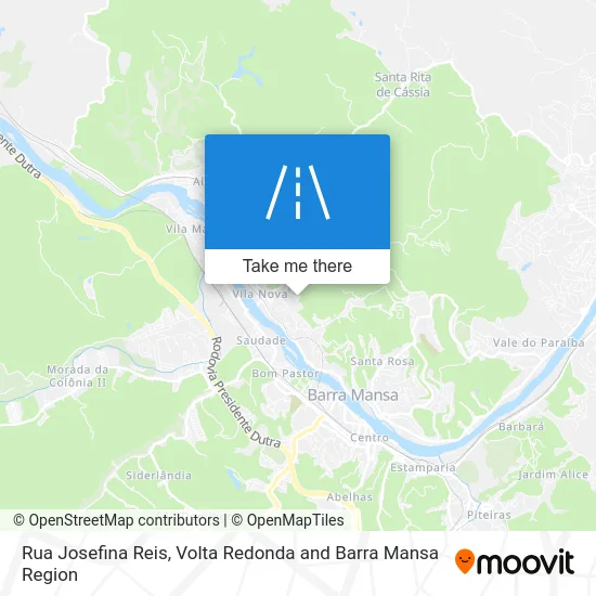 Rua Josefina Reis map
