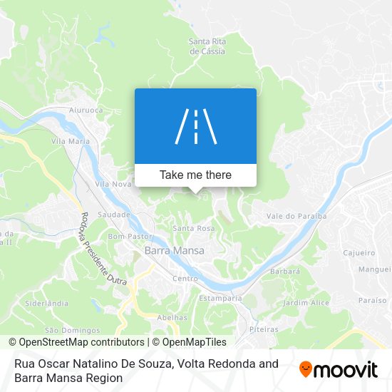 Rua Oscar Natalino De Souza map