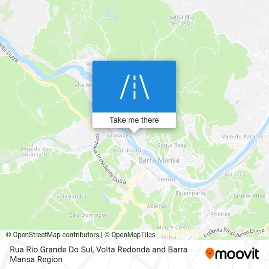 Rua Rio Grande Do Sul map
