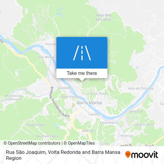 Rua São Joaquim map
