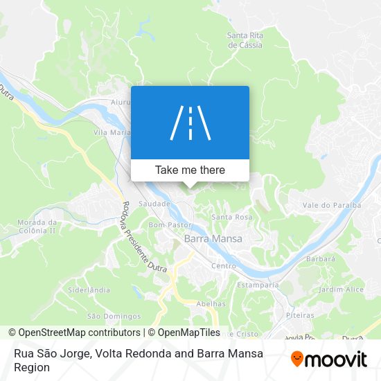 Rua São Jorge map