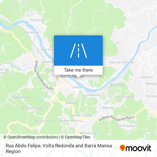 Rua Abdo Felipe map