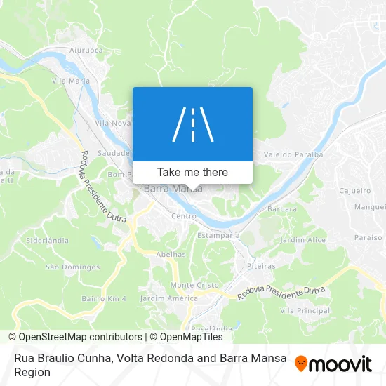Rua Braulio Cunha map