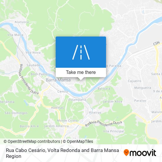 Rua Cabo Cesário map