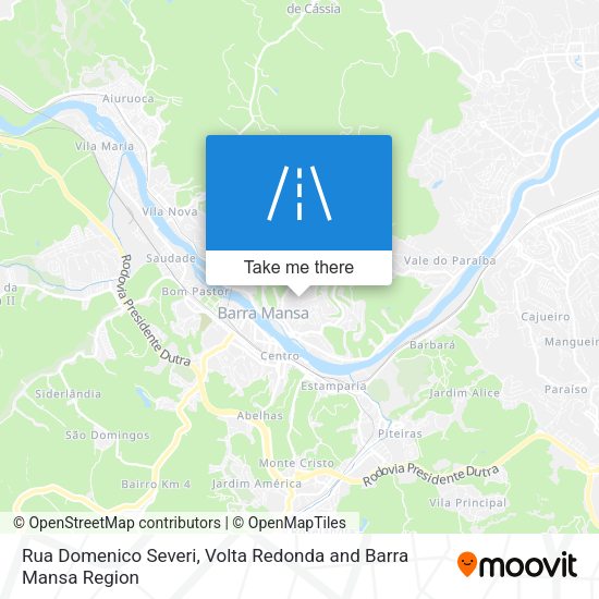 Rua Domenico Severi map