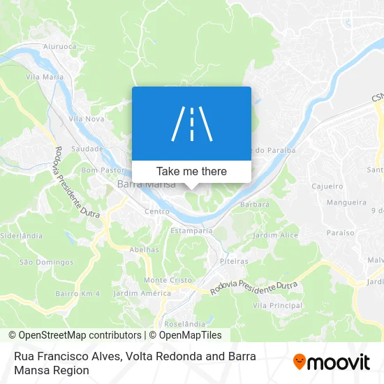 Rua Francisco Alves map
