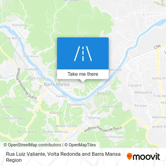Rua Luiz Valiante map