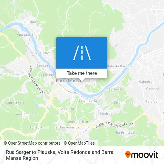 Rua Sargento Plauska map