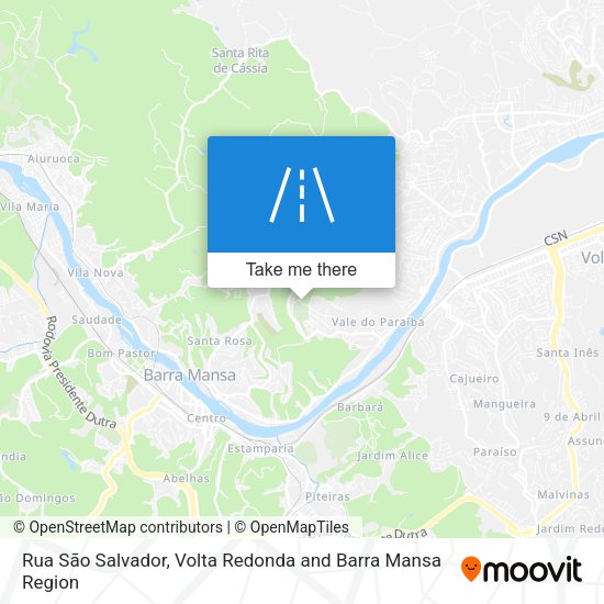 Rua São Salvador map