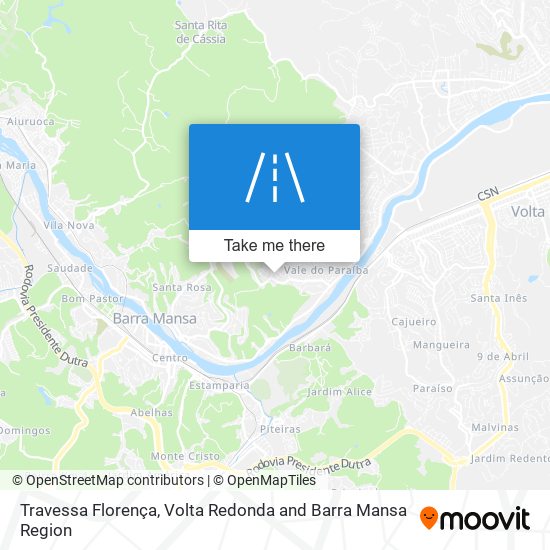 Travessa Florença map