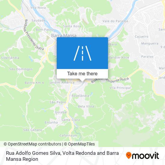 Rua Adolfo Gomes Silva map