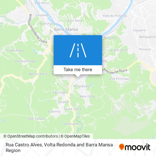 Rua Castro Alves map