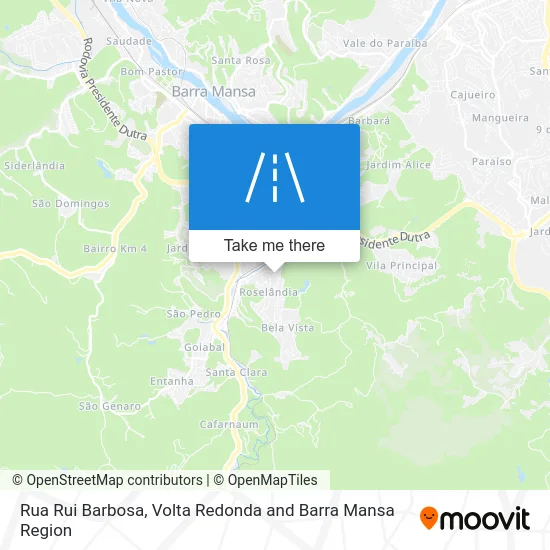 Rua Rui Barbosa map