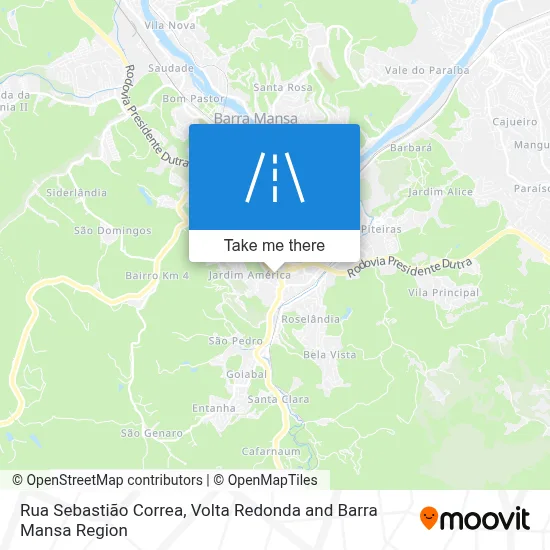 Rua Sebastião Correa map