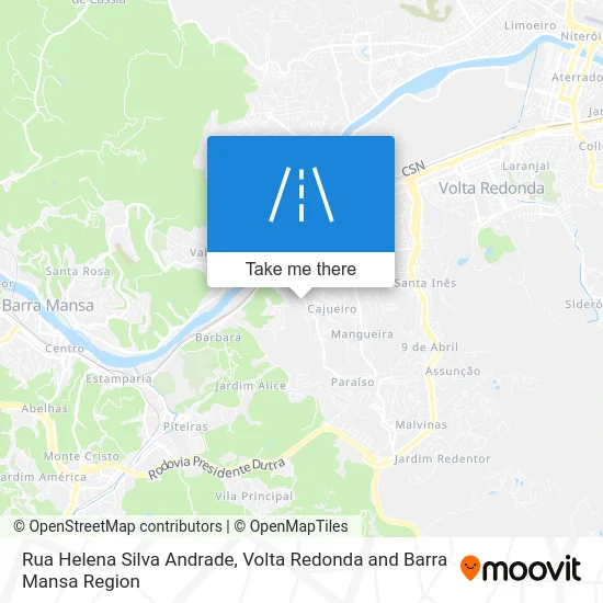 Rua Helena Silva Andrade map