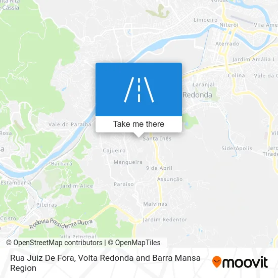 Rua Juiz De Fora map