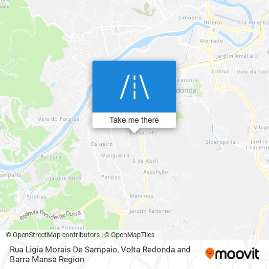 Rua Ligia Morais De Sampaio map