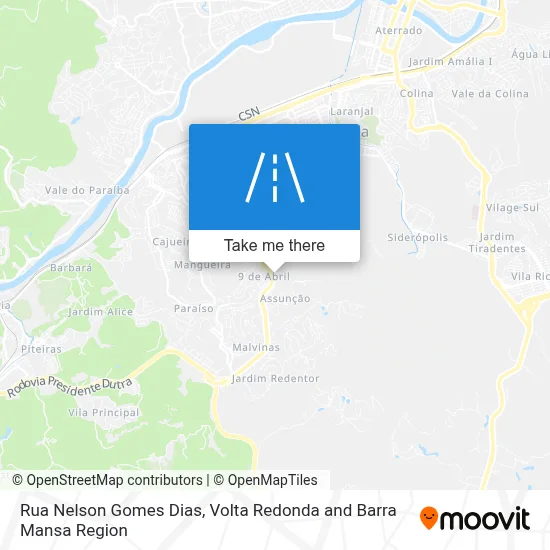 Rua Nelson Gomes Dias map