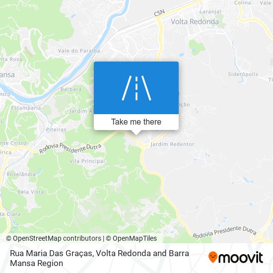 Rua Maria Das Graças map