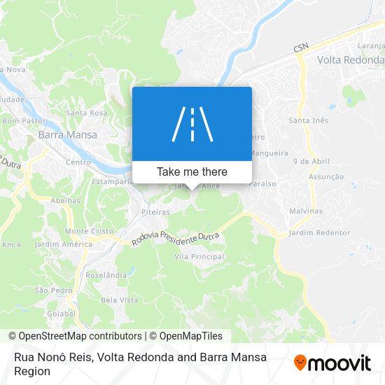 Rua Nonô Reis map